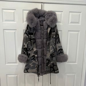 FURHATWORLD CAMO PARKA